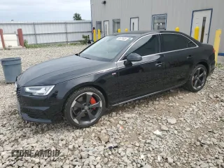 2017 Audi A4 Premium Plus with VIN WAUENAF40HN048505, listed as a Copart auction lot 60678665 with 83,334 mi miles and Clean title. Bid and sale history available at DreamBid. Image 1.