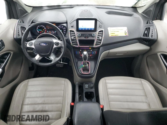 2021 Ford Transit Connect XLT with VIN NM0GE9F28M1497065, listed as a Copart auction lot 47232465 with 64,203 mi miles and Clean title. Bid and sale history available at DreamBid. Image 8.