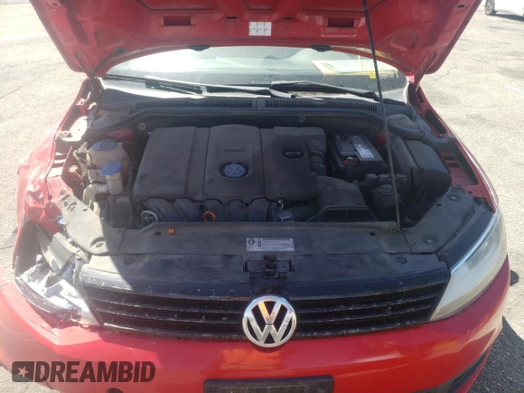 2011 Volkswagen Jetta Sedan SE w/Convenience & Sunroof PZEV with VIN 3VWDZ7AJXBM371896, listed as a Copart auction lot 39612552 with 200,128 mi miles and Salvage Title. Bid and sale history available at carsss.com. Image 7.