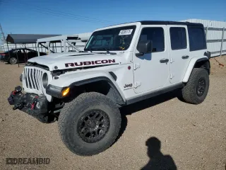 2023 Jeep Wrangler Rubicon with VIN 1C4JJXFG8PW518377, listed as a Copart auction lot 46309175 with 29,033 mi miles and Salvage Title. Bid and sale history available at carsss.com. Image 1.