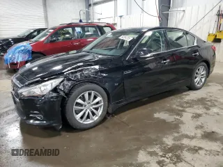 2014 Infiniti Q50 Premium с VIN JN1BV7AR4EM686742, выставлен на аукционе Copart как лот 54254735 с пробегом 87 546 миль миль и Списание • Salvage title. История ставок и продаж доступна на DreamBid. Изображение 1.