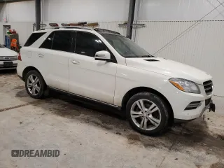 2013 Mercedes-Benz M 350 with VIN 4JGDA5JB1DA188888, listed as a Copart auction lot 48351025 with 210,478 mi miles and Salvage Title. Bid and sale history available at DreamBid. Image 4.