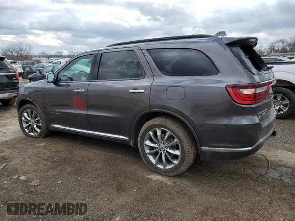 2021 Dodge Durango Citadel with VIN 1C4SDJET5MC788672, listed as a Copart auction lot 46443125 with 81,257 mi miles and Salvage title. Bid and sale history available at DreamBid. Image 2.