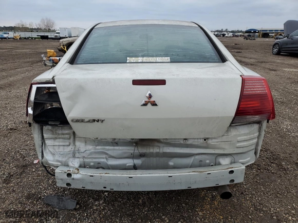 2007 Mitsubishi Galant ES with VIN 4A3AB36F47E046534, listed as a Copart auction lot 43362785 with 236,050 mi miles and Salvage Title. Bid and sale history available at carsss.com. Image 6.