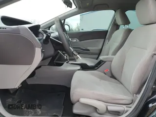 2012 Honda Civic LX with VIN 19XFB2F57CE069900, listed as a Copart auction lot 51695095 with 156,382 mi miles and Salvage Title. Bid and sale history available at DreamBid. Image 7.