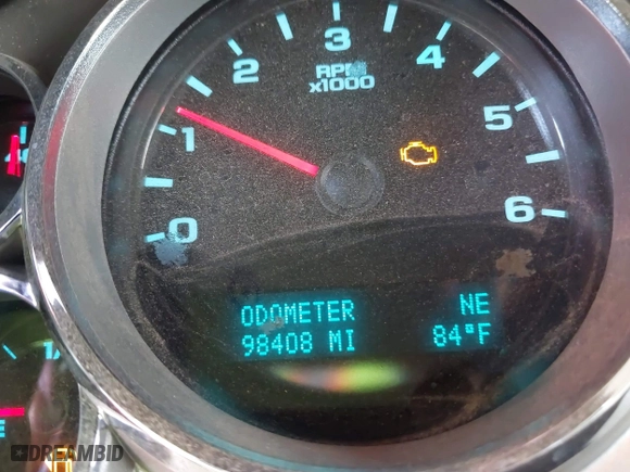 2012 Chevrolet Silverado 1500 LT with VIN 1GCRCSE03CZ319427, listed as a IAAI auction lot 41928431 with 98,408 mi miles. Bid and sale history available at carsss.com. Image 15.