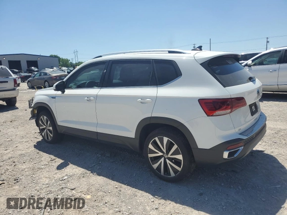 2022 Volkswagen Taos SE z VIN 3VVRX7B28NM063198, wystawiony jako Copart lot #56203605 z przebiegiem 35 220 mil mil oraz Szkoda całkowita • Salvage title. Historia ofert i sprzedaży dostępna na DreamBid. Obrazek 2.