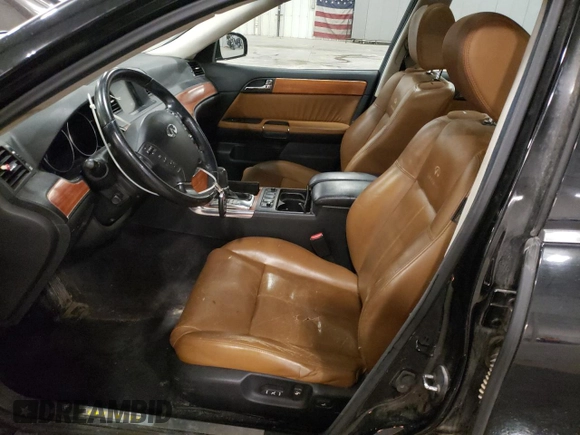 2007 Infiniti M x with VIN JNKAY01F37M452283, listed as a Copart auction lot 50053285 with 199,225 mi miles and Salvage Title. Bid and sale history available at carsss.com. Image 7.