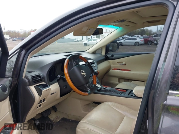 2010 Lexus RX 450h with VIN JTJBC1BA5A2408301, listed as a IAAI auction lot 41933774 with 264,134 mi miles and . Bid and sale history available at DreamBid. Image 5.