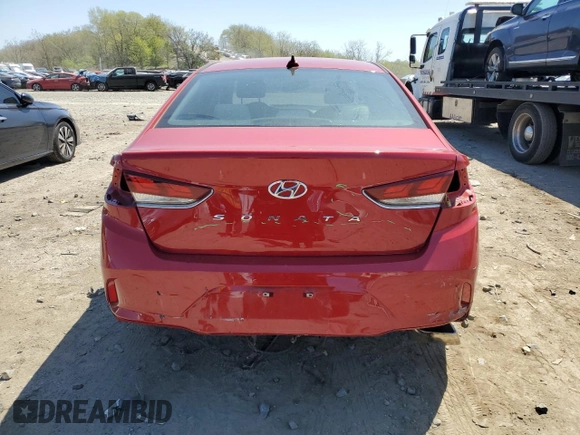 2018 Hyundai Sonata Sport with VIN 5NPE34AF4JH631829, listed as a Copart auction lot 51757045 with 178,596 mi miles and Salvage Title. Bid and sale history available at carsss.com. Image 6.