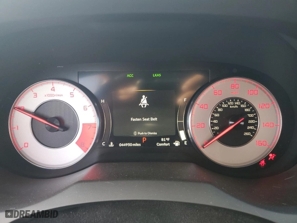 2021 Acura RDX w/A-Spec Package with VIN 5J8TC1H60ML015168, listed as a Copart auction lot 44154815 with 44,950 mi miles and Salvage Title. Bid and sale history available at carsss.com. Image 9.