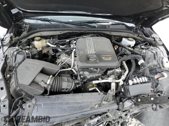 2021 Cadillac CT5 Premium Luxury with VIN 1G6DN5RK4M0144115, listed as a Copart auction lot 47977965 with 73,122 mi miles and Non Repairable. Bid and sale history available at DreamBid. Image 12.