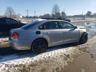 2012 Volkswagen Passat S w/Appearance with VIN 1VWAP7A36CC079434, listed as a Copart auction lot 41665765 with 151,895 mi miles and Salvage Title. Bid and sale history available at carsss.com. Image 3.