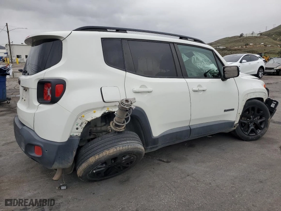2017 Jeep Renegade Altitude with VIN ZACCJABB3HPG28946, listed as a Copart auction lot 47822635 with 0 mi miles and Salvage Title. Bid and sale history available at carsss.com. Image 3.