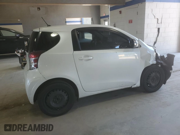 2013 Scion iQ with VIN JTNJJXB00DJ022387, listed as a Copart auction lot 61837745 with 151,944 mi miles and Salvage title. Bid and sale history available at DreamBid. Image 3.
