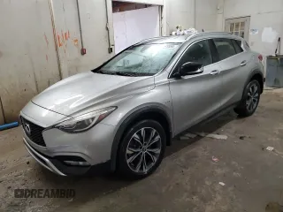 2018 Infiniti QX30 Premium with VIN SJKCH5CR5JA047126, listed as a Copart auction lot 85649554 with 80,348 mi miles and Salvage Title. Bid and sale history available at carsss.com. Image 1.