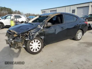 2014 Nissan Versa S Plus with VIN 3N1CN7AP7EL849221, listed as a Copart auction lot 46406345 with 205,583 mi miles and Salvage Title. Bid and sale history available at carsss.com. Image 1.