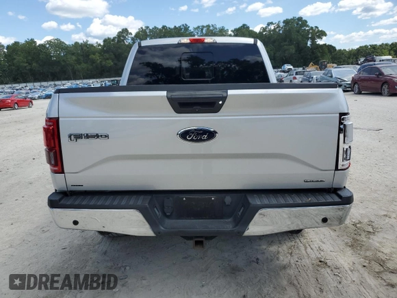 2016 Ford F-150 XLT with VIN 1FTEW1EF2GKD62675, listed as a Copart auction lot 62373605 with 137,703 mi miles and Salvage title. Bid and sale history available at DreamBid. Image 6.