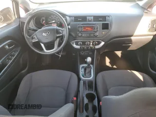 2014 Kia Rio LX with VIN KNADM5A30E6367851, listed as a Copart auction lot 84300514 with 181,083 mi miles and Clean Title. Bid and sale history available at carsss.com. Image 8.