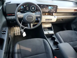 2025 Hyundai Kona Limited with VIN KM8HECA34SU190553, listed as a Copart auction lot 74576514 with 3,365 mi miles and Salvage Title. Bid and sale history available at DreamBid. Image 8.