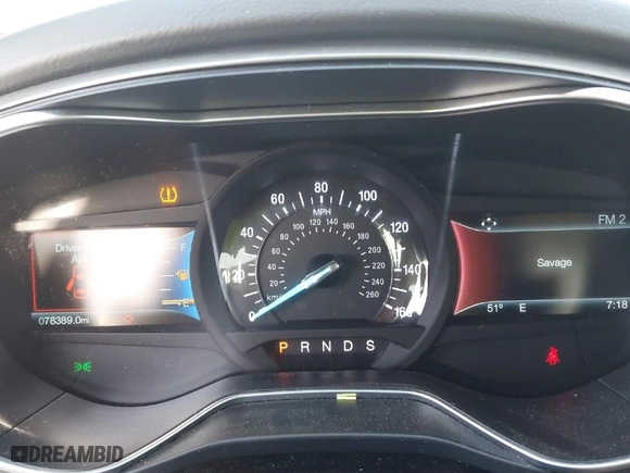 2015 Ford Fusion SE with VIN 3FA6P0HDXFR105639, listed as a IAAI auction lot 41860113 with 78,389 mi miles. Bid and sale history available at carsss.com. Image 7.