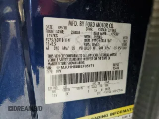 2011 Ford Expedition XLT z VIN 1FMJU1H58BEF05171, wystawiony jako Copart lot #50870025 z przebiegiem 189 661 mil mil oraz Szkoda całkowita • Salvage title. Historia ofert i sprzedaży dostępna na DreamBid. Obrazek 16.