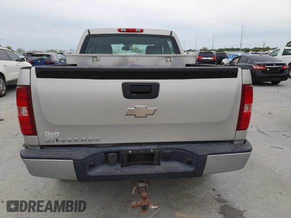 2008 Chevrolet Silverado 1500 Work Truck with VIN 2GCEC13C381331034, listed as a Copart auction lot 50742935 with 213,434 mi miles and Salvage Title. Bid and sale history available at DreamBid. Image 6.