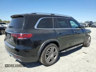 2020 Mercedes-Benz GLS 450 with VIN 4JGFF5KE5LA154079, listed as a Copart auction lot 71464634 with 43,595 mi miles and Salvage Title. Bid and sale history available at DreamBid. Image 3.