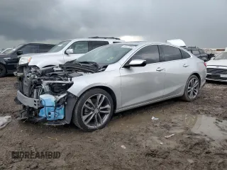2021 Chevrolet Malibu LT with VIN 1G1ZD5ST1MF029390, listed as a Copart auction lot 49377005 with 82,395 mi miles and Salvage Title. Bid and sale history available at DreamBid. Image 1.