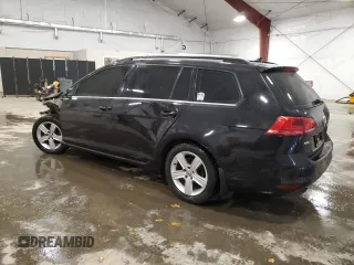 2015 Volkswagen Golf SportWagen TDI S with VIN 3VWCA7AU5FM509881, listed as a Copart auction lot 44985245 with 221,085 mi miles and Salvage Title. Bid and sale history available at carsss.com. Image 2.
