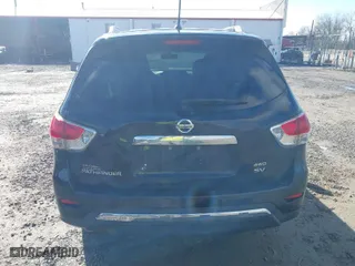 2016 Nissan Pathfinder Platinum with VIN 5N1AR2MM6GC641693, listed as a IAAI auction lot 41318552 with 115,658 mi miles. Bid and sale history available at carsss.com. Image 15.