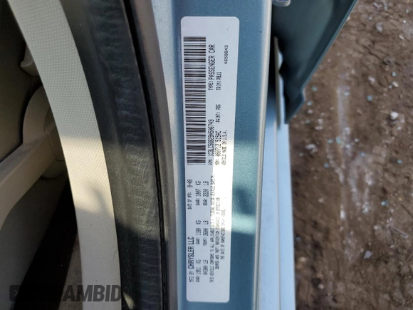2009 Chrysler Sebring Touring *Ltd Avail* with VIN 1C3LC56B29N506749, listed as a Copart auction lot 68603694 with 103,371 mi miles and Salvage Title. Bid and sale history available at carsss.com. Image 13.