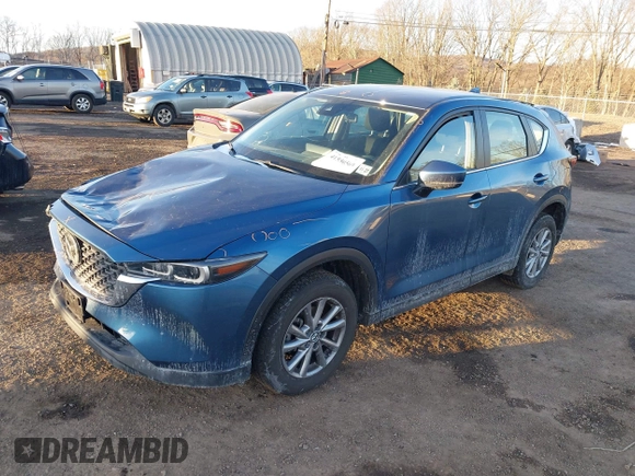 2023 Mazda CX-5 2.5 S with VIN JM3KFBAM4P0137853, listed as a IAAI auction lot 41530569 with 22,149 mi miles. Bid and sale history available at carsss.com. Image 17.