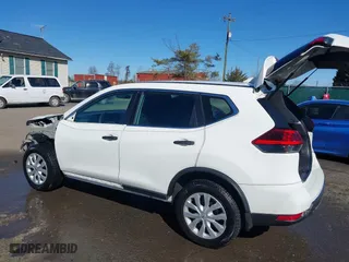 2017 Nissan Rogue SL with VIN 5N1AT2MV0HC890986, listed as a IAAI auction lot 41554821 with 102,481 mi miles. Bid and sale history available at carsss.com. Image 3.