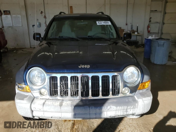 2005 Jeep Liberty Sport with VIN 1J4GL48K65W592215, listed as a Copart auction lot 83214884 with 251,359 mi miles and Salvage Title. Bid and sale history available at carsss.com. Image 5.