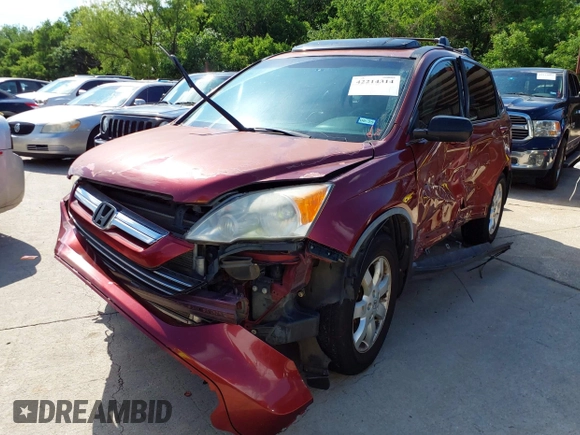 2007 Honda CR-V EX-L with VIN JHLRE48757C088315, listed as a IAAI auction lot 42214314 with 292,301 mi miles and . Bid and sale history available at carsss.com. Image 2.