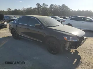 2014 Volkswagen Passat TDI SEL Premium with VIN 1VWCN7A39EC046042, listed as a Copart auction lot 48333625 with 151,255 mi miles and Salvage Title. Bid and sale history available at carsss.com. Image 4.