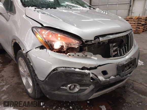 2015 Buick Encore Convenience with VIN KL4CJFSB5FB229552, listed as a IAAI auction lot 41536656 with 55,101 mi miles. Bid and sale history available at carsss.com. Image 6.