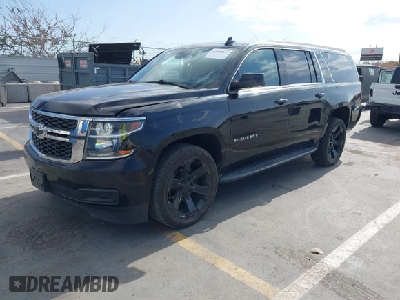 2020 Chevrolet Suburban LT with VIN 1GNSCHKC2LR229759, listed as a IAAI auction lot 42128257 with 46,138 mi miles and . Bid and sale history available at DreamBid. Image 2.
