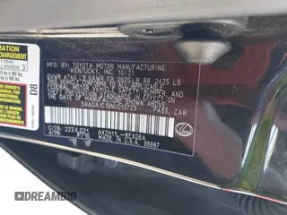 2022 Lexus ES 300h z VIN 58ADA1C18NU013723, wystawiony jako IAAI lot #41642214 z przebiegiem 221 947 mil mil oraz . Historia ofert i sprzedaży dostępna na DreamBid. Obrazek 9.
