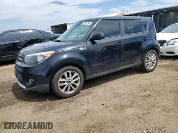 2018 Kia Soul + with VIN KNDJP3A56J7512026, listed as a Copart auction lot 55898145 with 154,442 mi miles and Clean Title. Bid and sale history available at DreamBid. Image 1.
