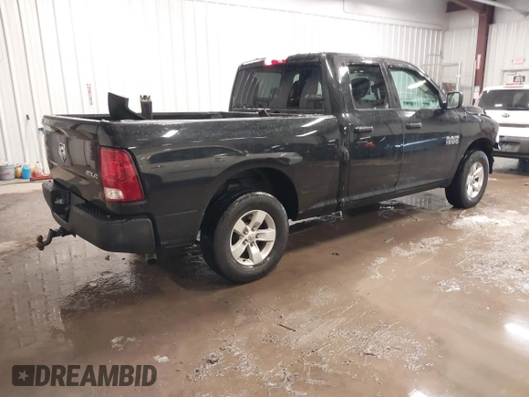 2018 Ram 1500 Express with VIN 1C6RR7FG6JS246610, listed as a IAAI auction lot 41429810 with 107,212 mi miles and . Bid and sale history available at DreamBid. Image 4.