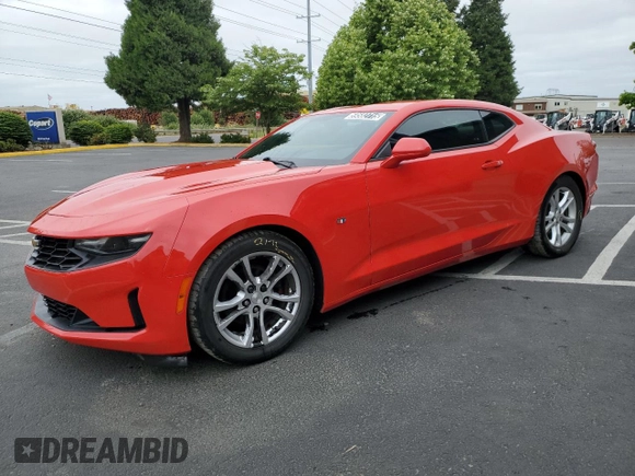 2020 Chevrolet Camaro 1LS z VIN 1G1FB1RX9L0103019, wystawiony jako Copart lot #59582715 z przebiegiem 54 890 mil mil oraz Czysty tytuł • Clean title. Historia ofert i sprzedaży dostępna na DreamBid. Obrazek 1.