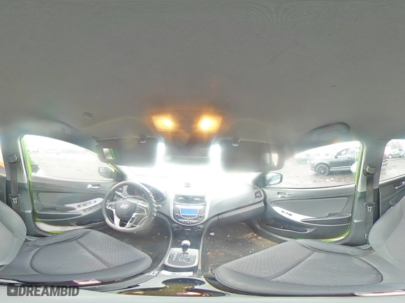 2013 Hyundai Accent SE with VIN KMHCU5AE0DU076157, listed as a Copart auction lot 48079285 with 89,676 mi miles and Salvage Title. Bid and sale history available at carsss.com. Image 13.