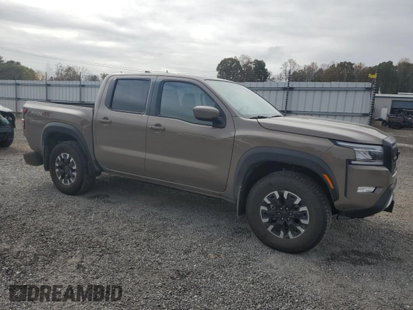 2024 Nissan Frontier S with VIN 1N6ED1EK2RN655610, listed as a Copart auction lot 78972094 with 6,834 mi miles and Salvage title. Bid and sale history available at DreamBid. Image 4.
