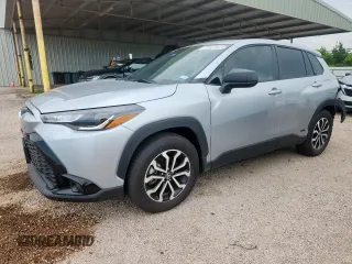 2024 Toyota Corolla Cross Hybrid S with VIN 7MUFBABG2RV057160, listed as a Copart auction lot 64290075 with 8,124 mi miles and Clean title. Bid and sale history available at DreamBid. Image 1.