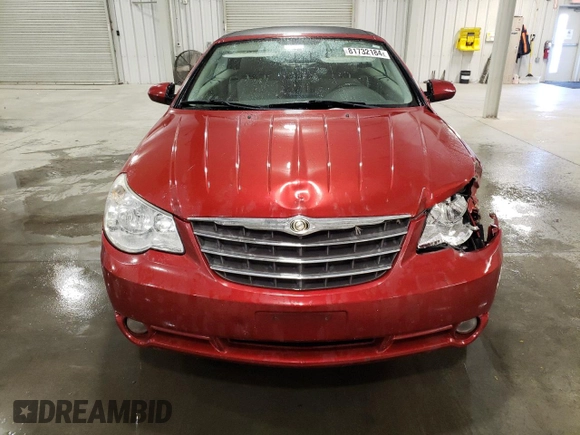 2008 Chrysler Sebring Touring with VIN 1C3LC55R88N677227, listed as a Copart auction lot 81732184 with 142,369 mi miles and Salvage Title. Bid and sale history available at carsss.com. Image 5.