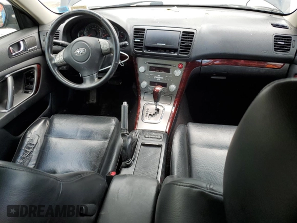 2009 Subaru Legacy Limited with VIN 4S3BL626397221925, listed as a Copart auction lot 55661165 with 204,910 mi miles and Salvage title. Bid and sale history available at DreamBid. Image 8.
