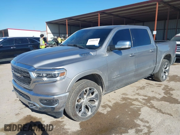 2019 Ram 1500 Limited z VIN 1C6SRFHTXKN774690, wystawiony jako IAAI lot #41860299 z przebiegiem 134 857 mil mil oraz . Historia ofert i sprzedaży dostępna na DreamBid. Obrazek 2.