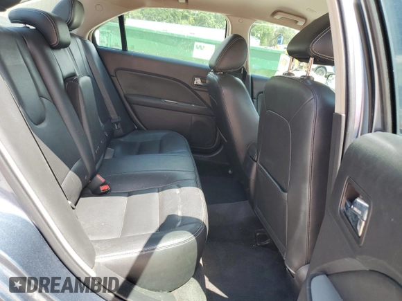 2011 Ford Fusion SEL with VIN 3FAHP0JA5BR340842, listed as a Copart auction lot 55117615 with 106,611 mi miles and Salvage Title. Bid and sale history available at DreamBid. Image 10.